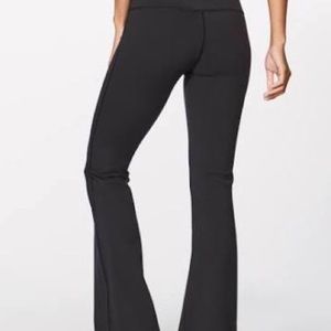 Lulu lemon slightly flare yoga pants